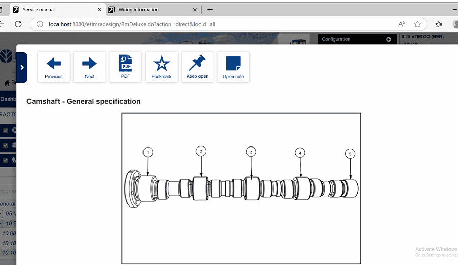 CNH New Holland CASE STEYR Electronic Service Tools diagnostic tool kit