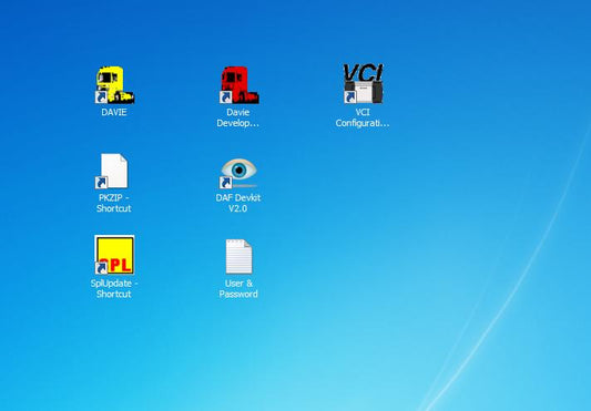 DAF Davie EURO 5 DIAGNOSTIC KIT VCI-560 MUX