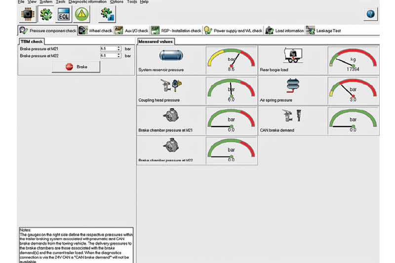 Knorr-Bremse EcuTalk NEO G2 TEBSE Trailer Brake System Interface Diagnostic KIT