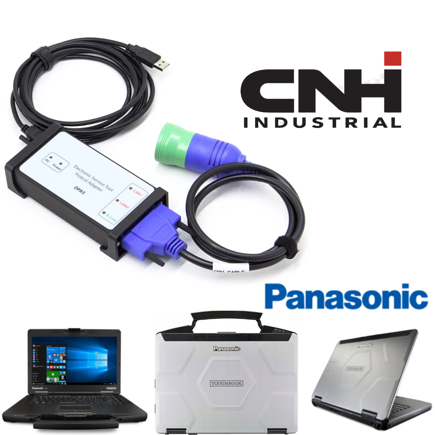CNH New Holland CASE STEYR Electronic Service Tools diagnostic tool kit