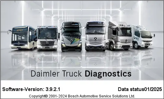 Daimler Truck Xentry Mercedes interface diagnostic tool