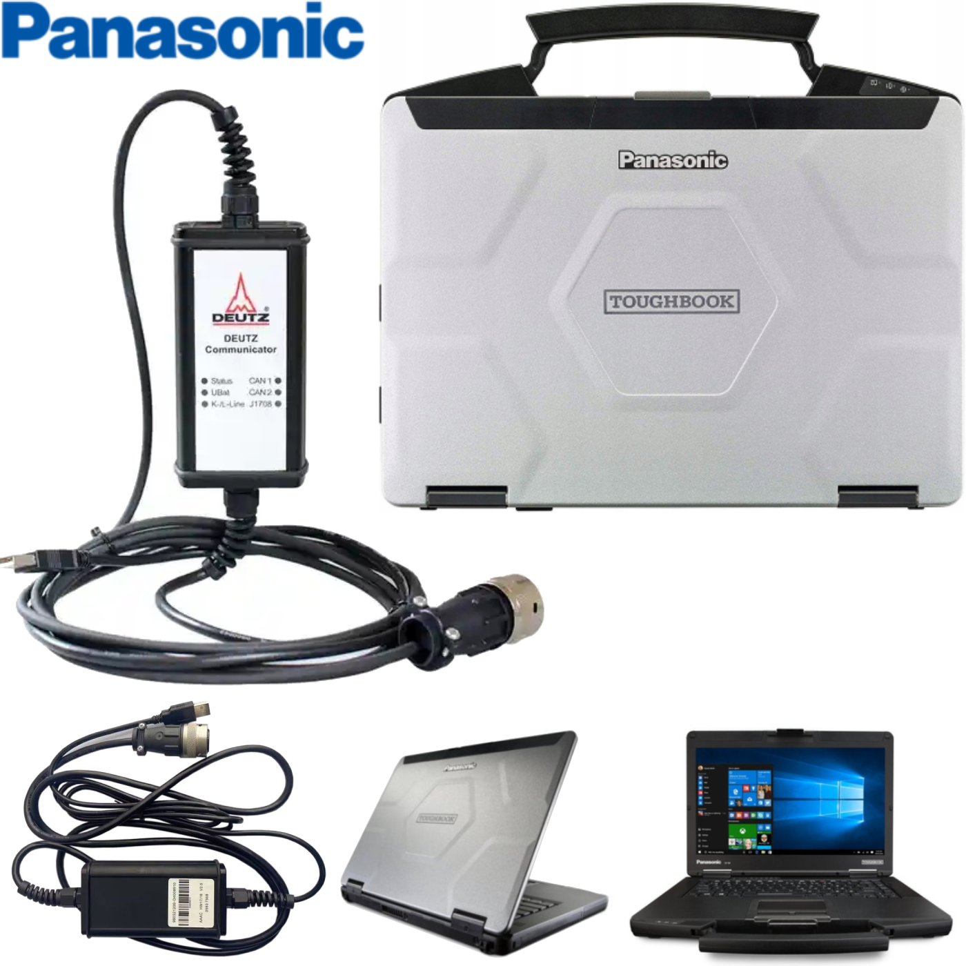 Deutz DECOM Serdia 4.0 / Serdia 2010 Level 6 Diagnostic KIT + Panasonic CF-54