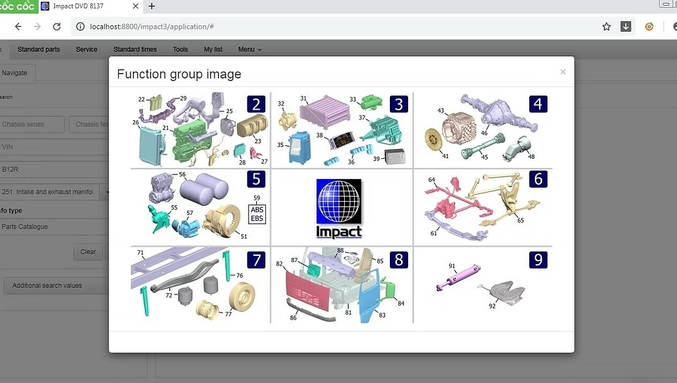 Volvo VOCOM II 2 88894000 Diagnostic Tool Truck Scanner TECH TOOL PREMIUM IMPACT