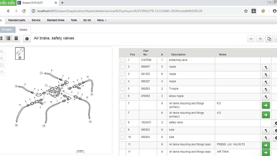 Volvo VOCOM II 2 88894000 Diagnostic Tool Truck Scanner TECH TOOL PREMIUM IMPACT