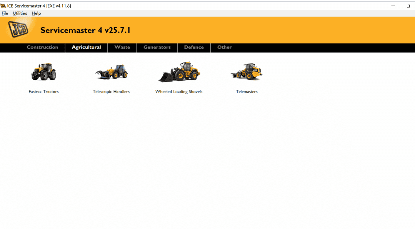 JCB ServiceMaster 4 Diagnostic KIT + Panasonic CF-54